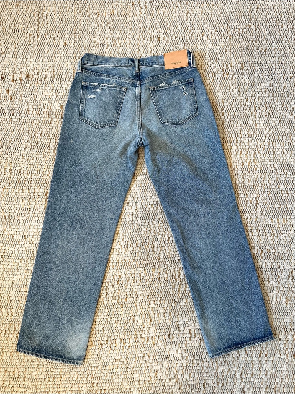 NWT Moussy Vintage Aurantia Straight Jeans Size 27 - Picture 7 of 10